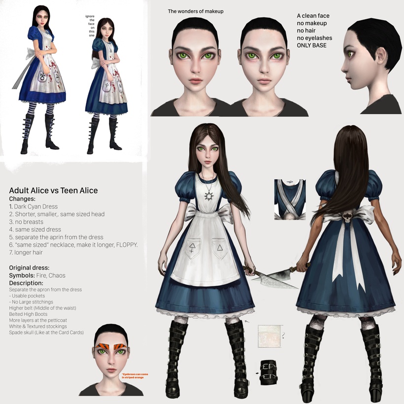 Backgrounds and Eyebrows – American McGee's Blog